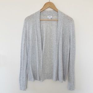 Old Navy heather grey lightweight cardigan